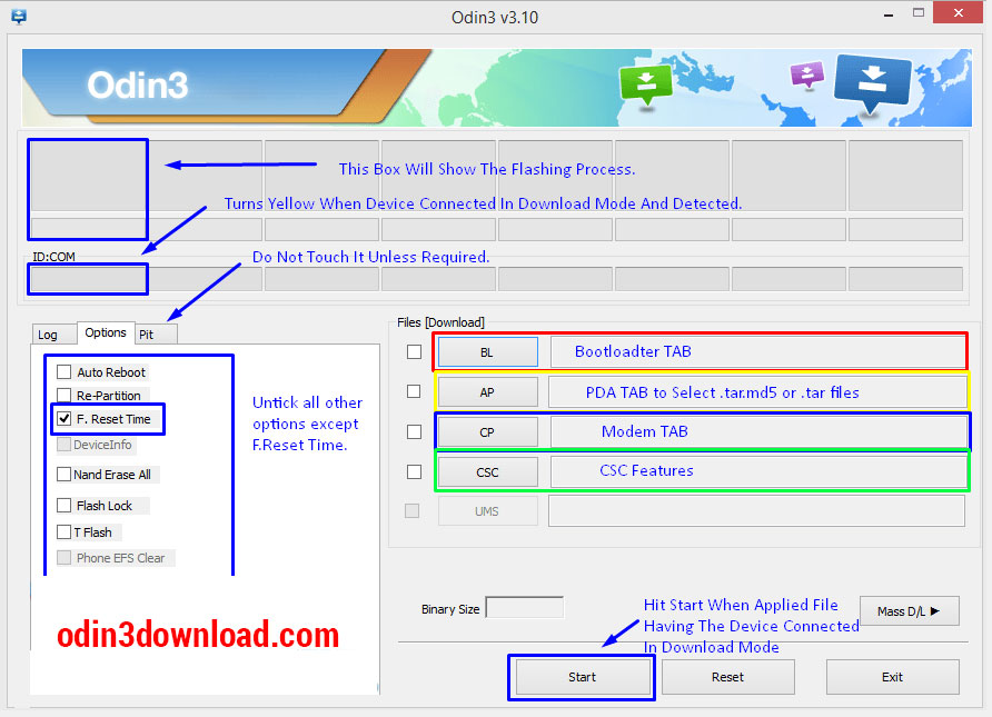 how to use odin v3.13.1